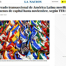 El mercado transaccional de Amrica Latina moviliza un 26% menos de capital hasta noviembre, segn TTR Data